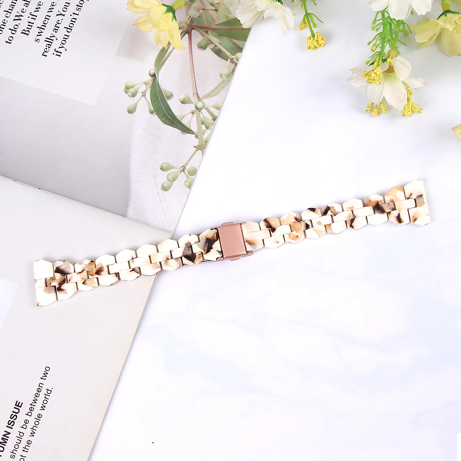 Pulseira de Resina para Amazfit Gts Mini Strap Mini 2e Gtr 42 mm Pulseira Correa Ver Bip Pro Pulseira Feminina 20 mm - Image 3