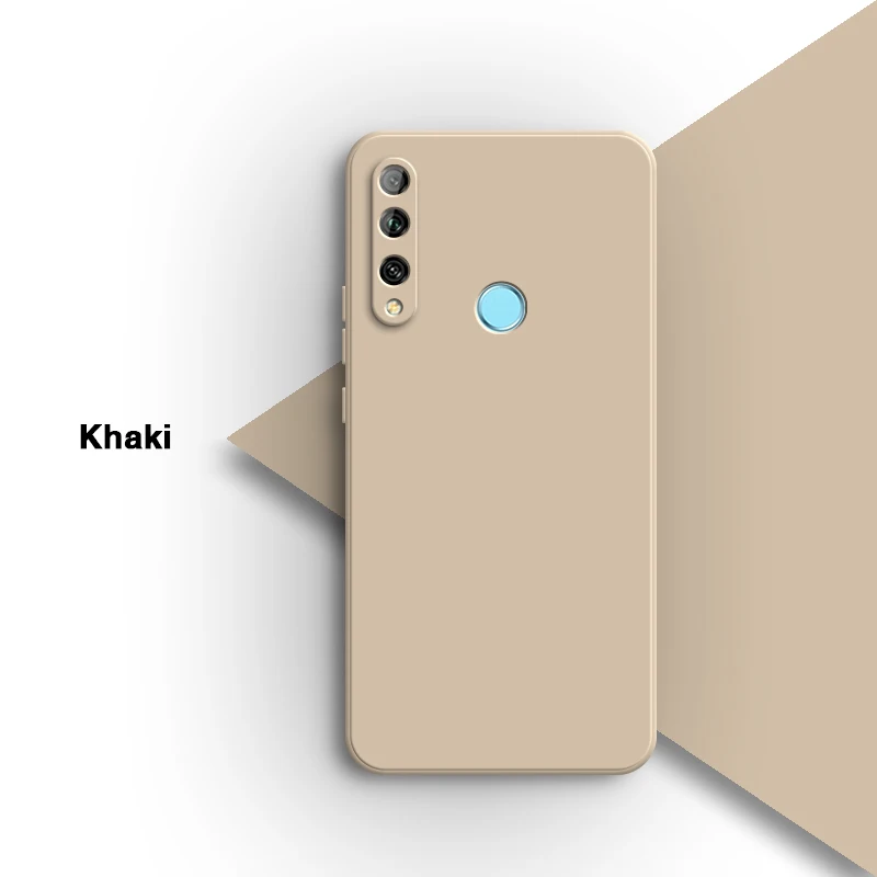 Matte Soft Candy Color Silicone Phone Case with Lens Protection