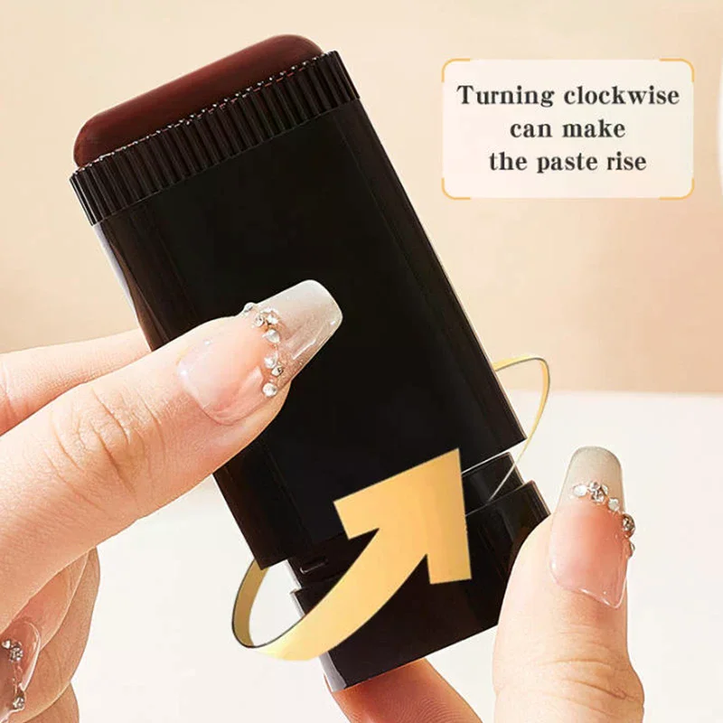 남녀공용 즉각적인 새치 커버 헤어 컬러 스틱, 헤어라인 컨실러, 임시 염색 스틱 어플리케이터