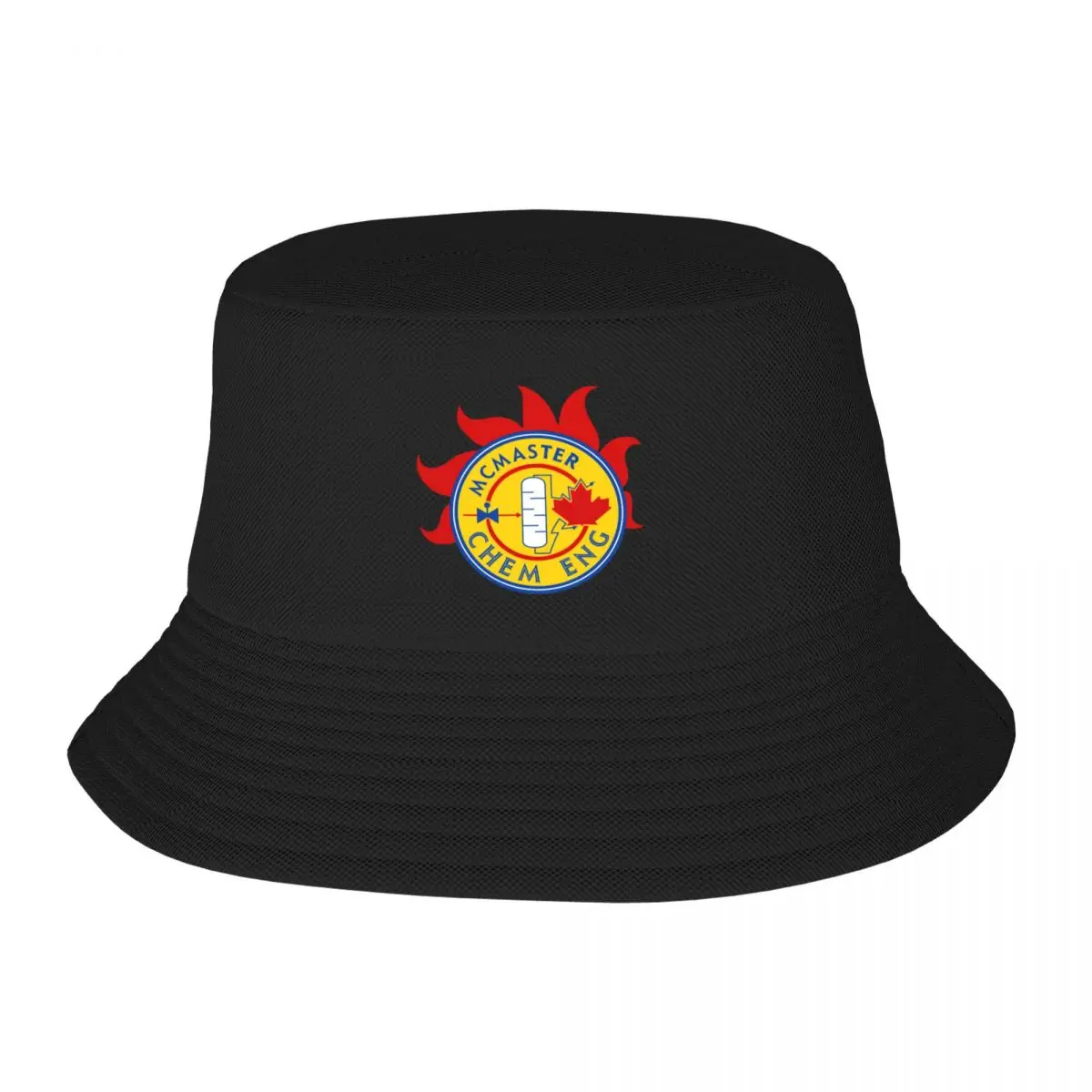 New Chemeng Fireball Bucket Hat Anime Hard Hat Golf Hat Donna Uomo