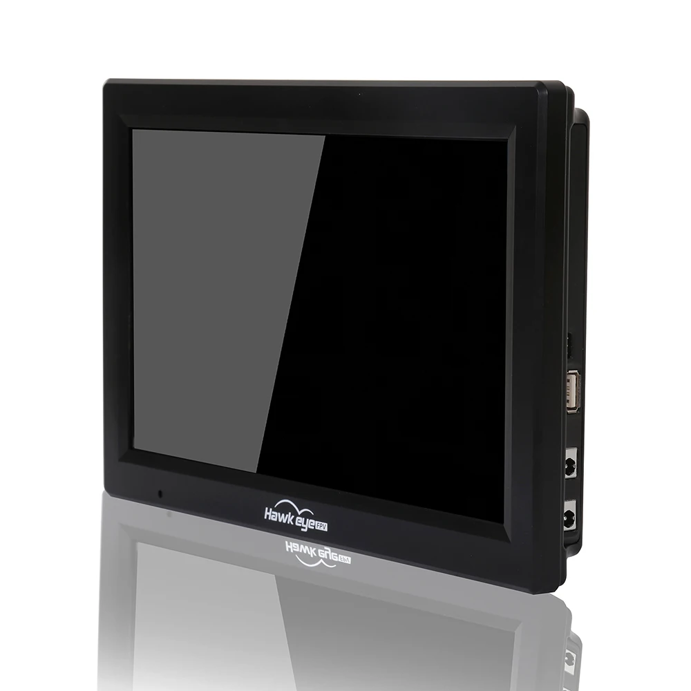 Hawkeye Little Pilot Captain X 10.2 inch FPV Monitor with DVR Support X Band 60CH Dual Receiver 4.9 to 6.15 GHz fpv monitor
