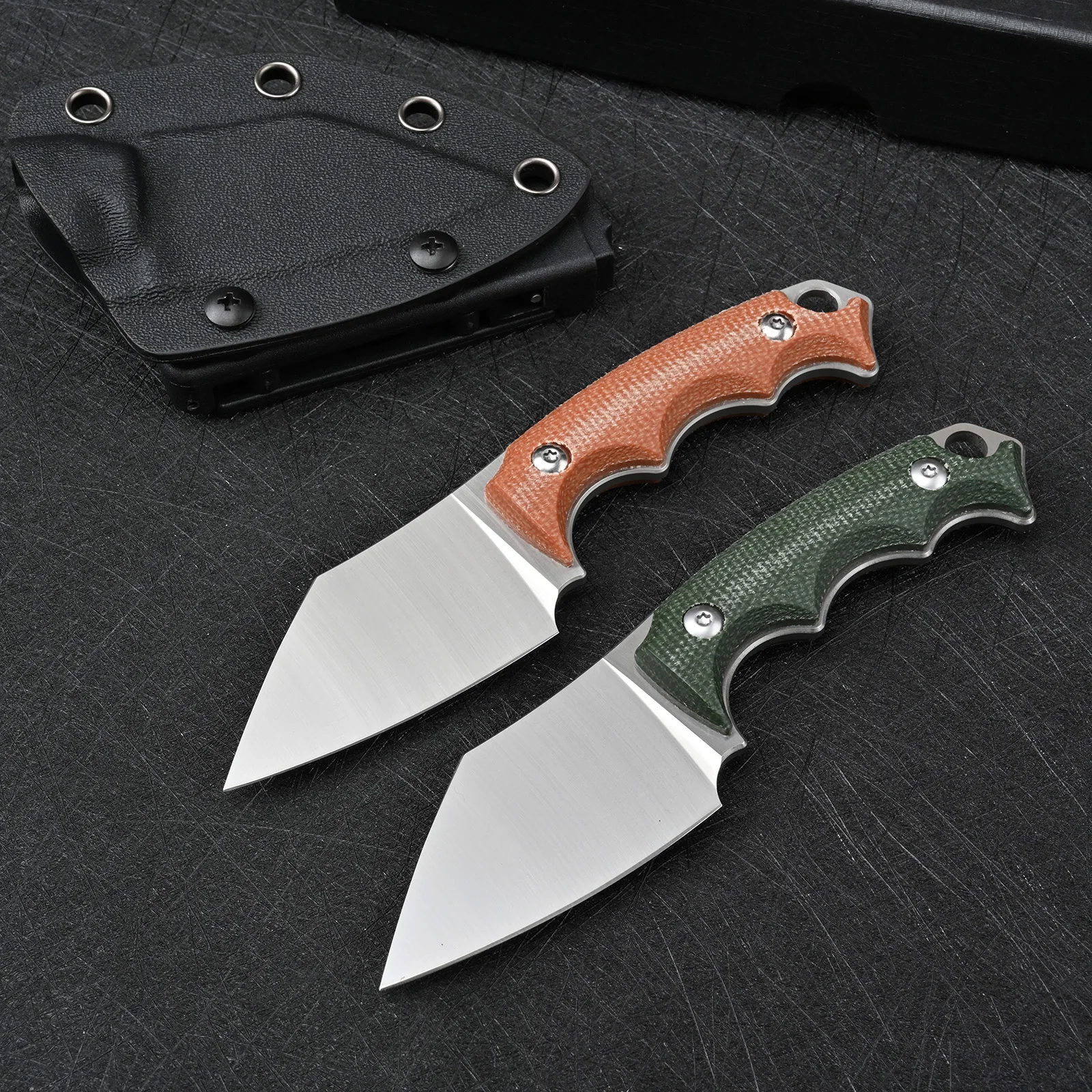 

14c28n Steel Utility Fixed Blade Knives Hunting Survival Knife Tactical For Camping Outdoors Self Defense And EDC