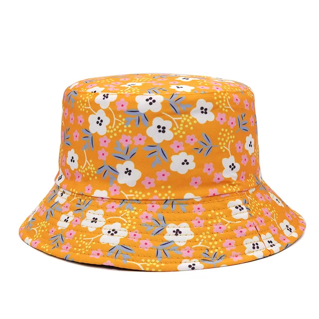 2022 New Summer Floral Bucket Hat Women Men Outdoor Foldable Bob Fisherman Hat Girls Gorros Panama Sun Hat 5