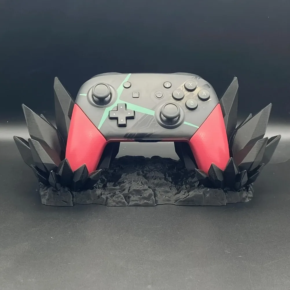 3D 프린팅 게임 컨트롤러 브래킷 크리스탈 왕좌 게임 컨트롤러 브래킷 Xbox PS5 게임패드 스탠드 데스크탑 장식 컨트롤러