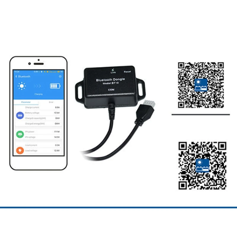 BS126030용 블루투스 모듈 BS123020 B2S1260 B2B1230 MPPT5025 휴대폰 APP-ABFT의 블루투스 모듈 지원