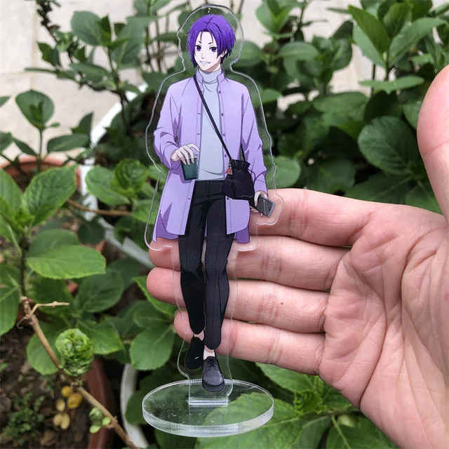 XP Blue Lock Figure Anime Acrylic Model Toy Plate Holder Chigiri Hyoma  Isagi Yoichi Home Decor Collection Ornament Gift PX