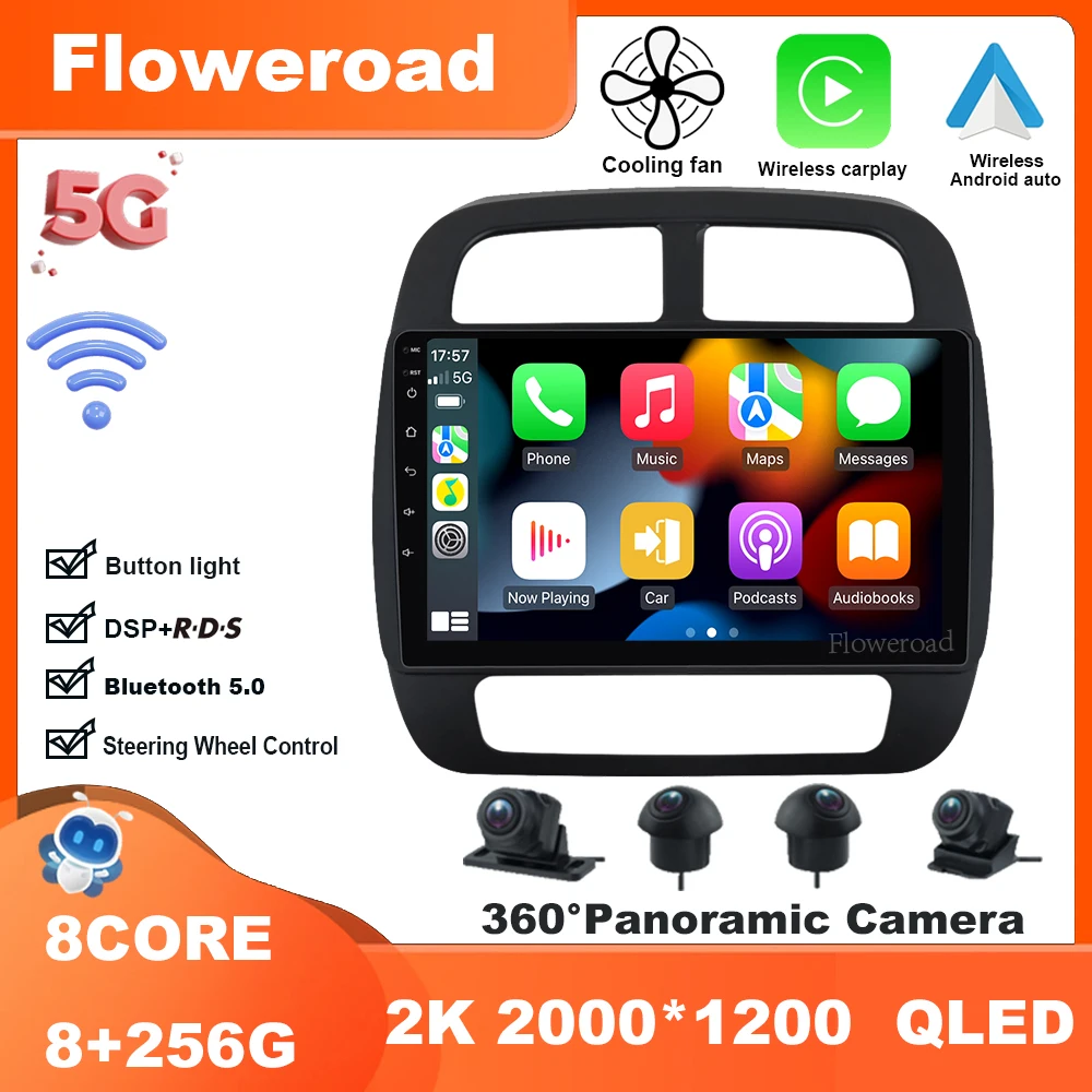 Android13ForRenaultKwid20152019CarRadioMultimediVideoPlayer