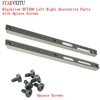 Aluminum Screws for Blackview BV7200, Left Right Decorative Parts, Back Cover, Original Mobile Phone Repair Parts