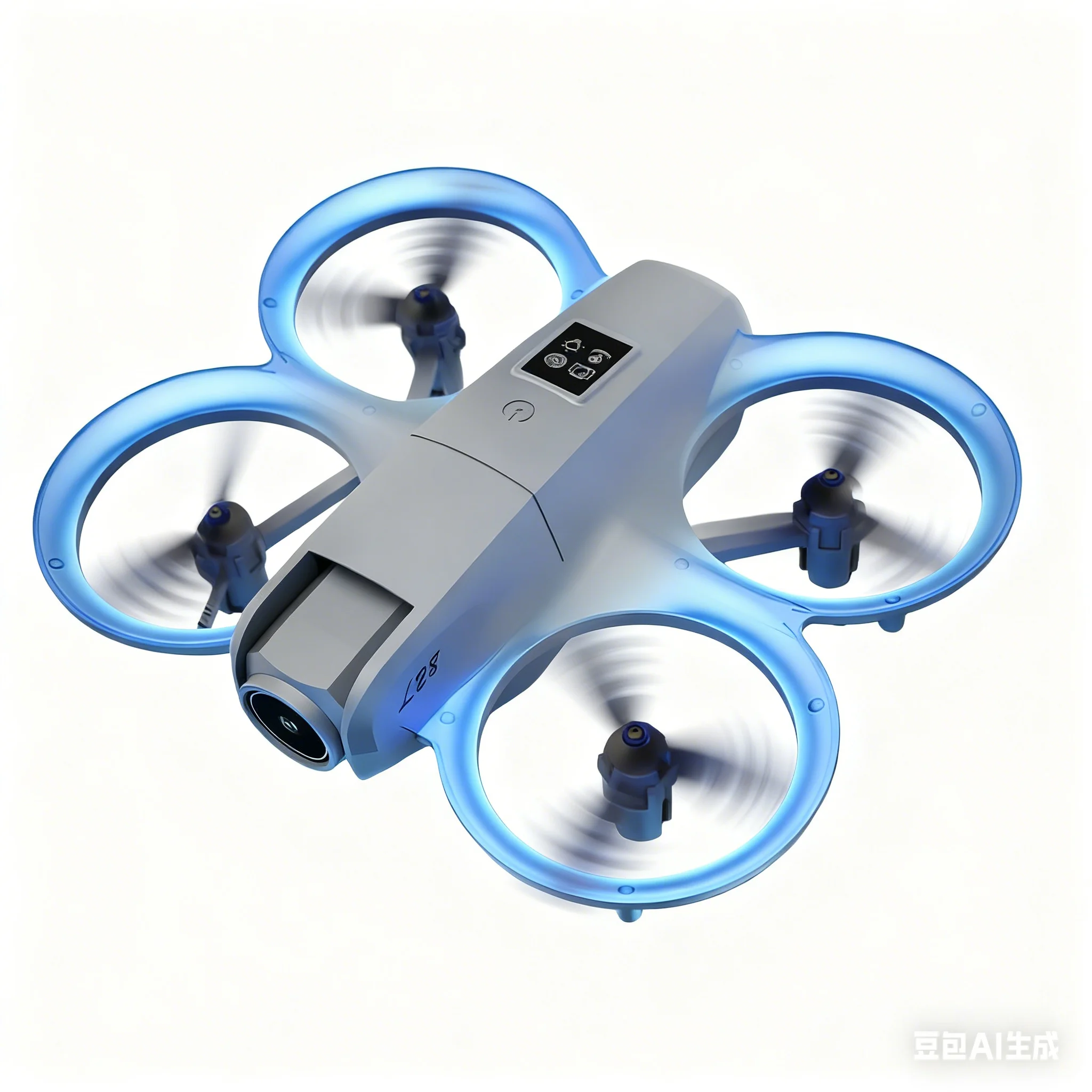 Drone RC intelligente con decollo con una chiave, fotocamera 4K Ultra HD, batteria lunga | Regalo giocattolo volante per interni ed esterni - immagine 6