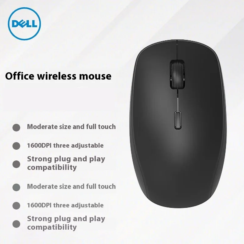 Dell Chinese Version Wireless Mouse MS2223D Universal For Boys and Girls Unlimited Laptop Desktop Computers