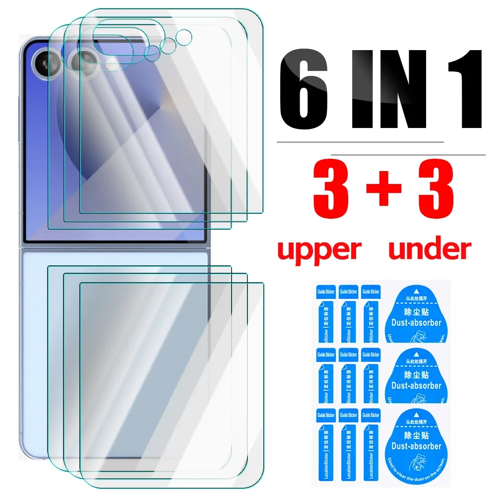 6-in-1 Self-Healing Shatterproof Tempered Glass Protective Films