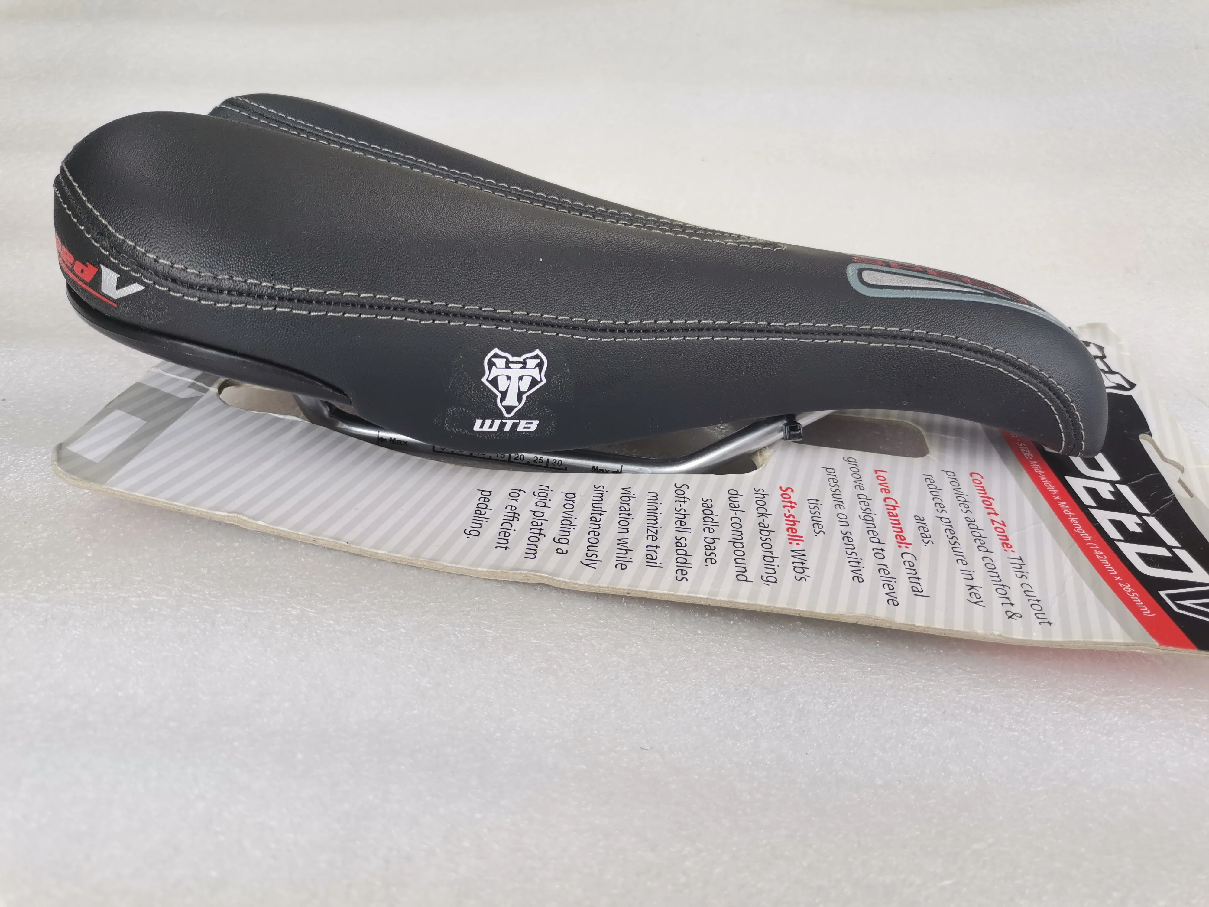 WTB NEW SPEED V COMP BLACK SADDLE SEAT MTB CITY TOURING BIKE