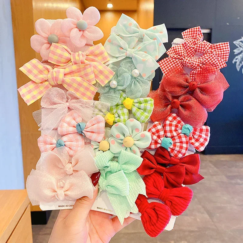 Gauze Hair Accessories for Girls Ties Headbands Colets Para Cabello Cheveux Haargummi Elastiekjes Kids Kinder Meisje Cabelo Cute - Image 3