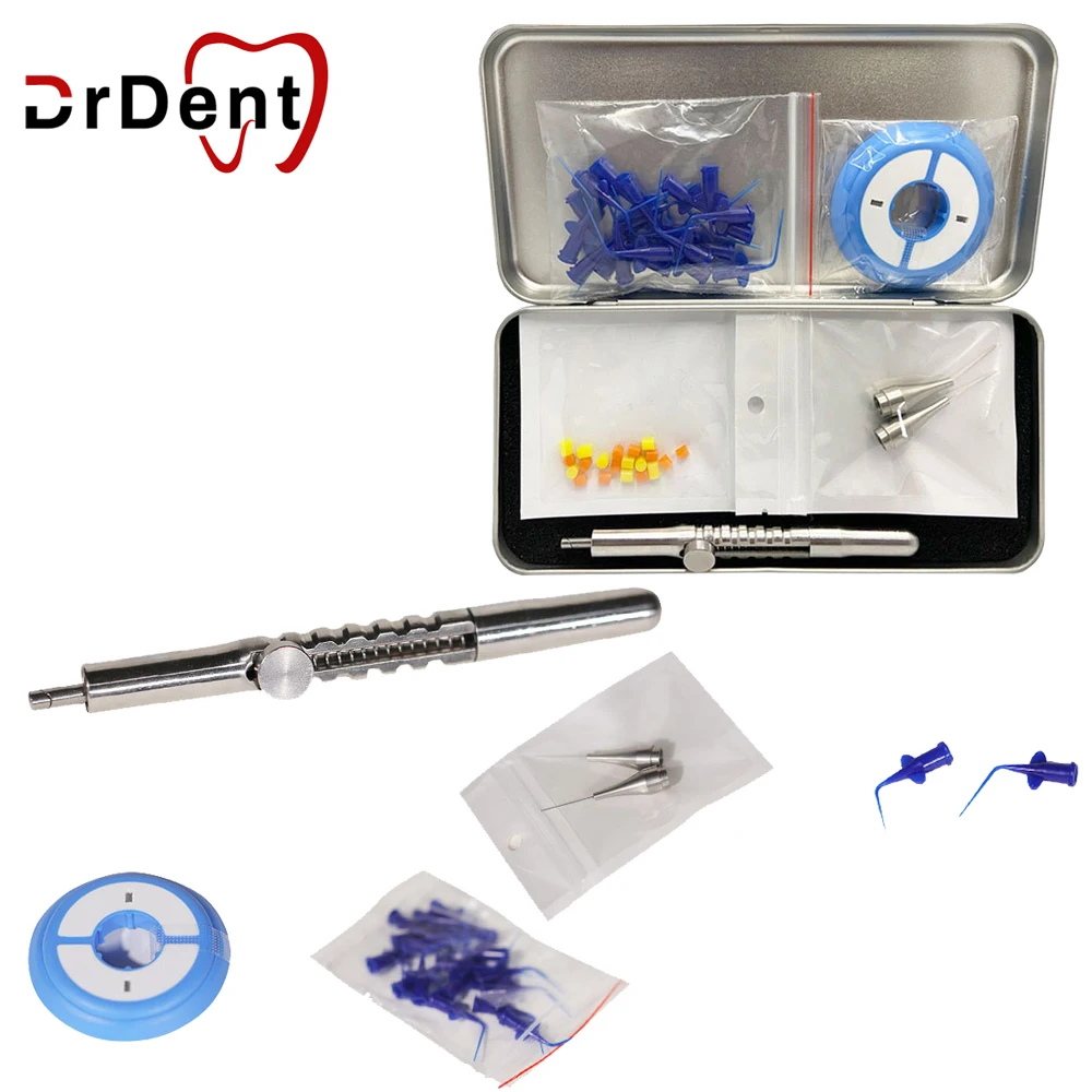 

1 Set Dental Root Canal File Restoration Extractor Holder Endo Endodontic Treatment System Kit Dentist Instrument Tools