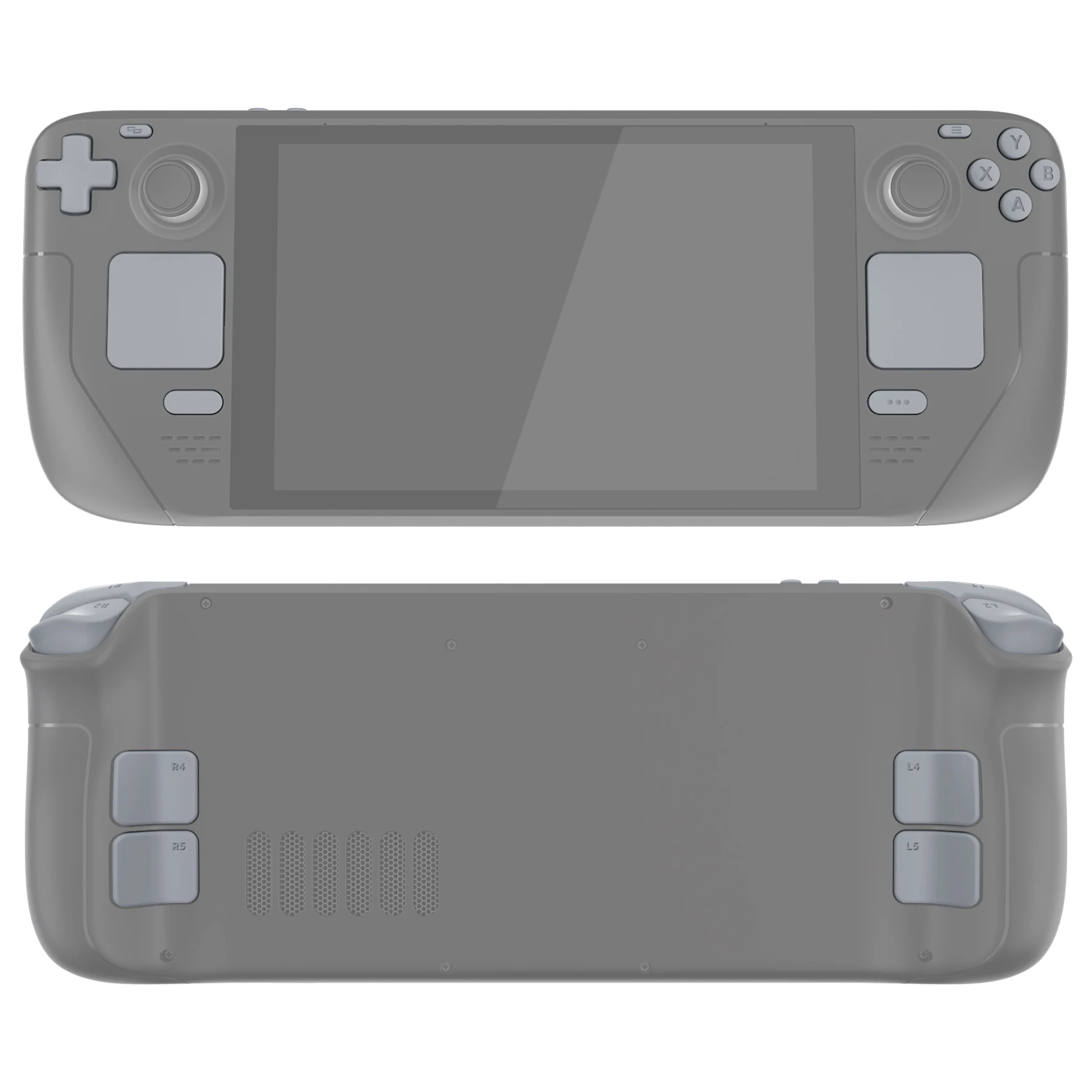 

eXtremeRate Replacement Full Set Buttons for Steam Deck LCD - New Hope Gray