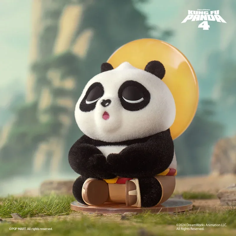 thumbnail image 1 of Original Dreamworks Kung Fu Panda 4series Anime Fiugre Model Kawaii Animal Figurine Model Decoration Collection Toys G, 1 of 5