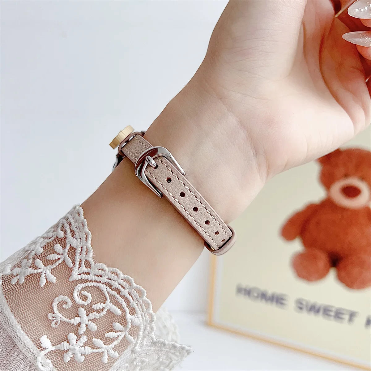 Watch Band For iWatch 42/44/45/46/49mm 38/40/41mm PU leather Fashion Watch Strap for Watch Series Ultra2 Series 10/9/8/7/6/5/4/3/2/1_voghion.com