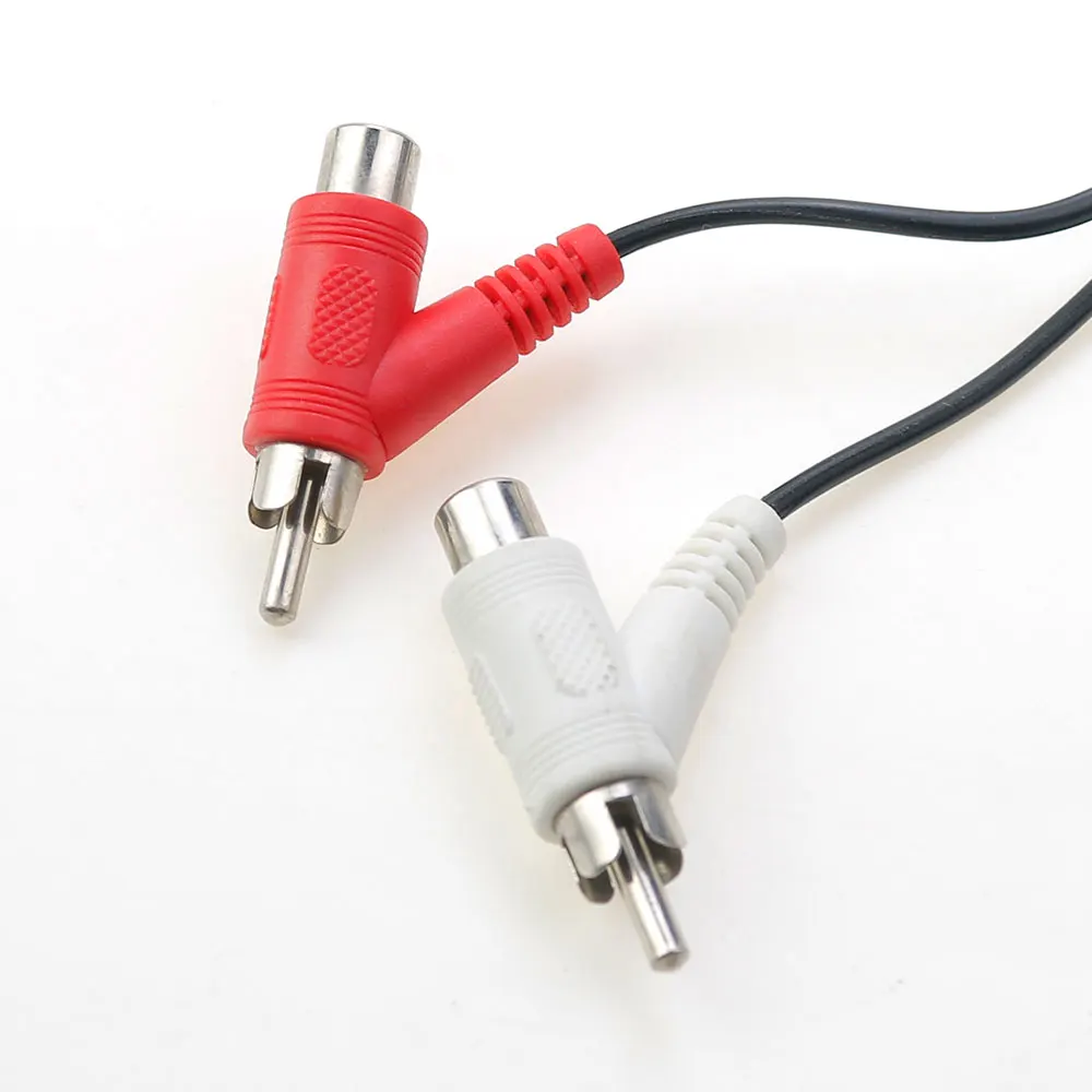 2 Adattatori RCA Maschio A Cavo Aperto Per Altoparlanti - 32cm - Doppio Pack - Foto 9