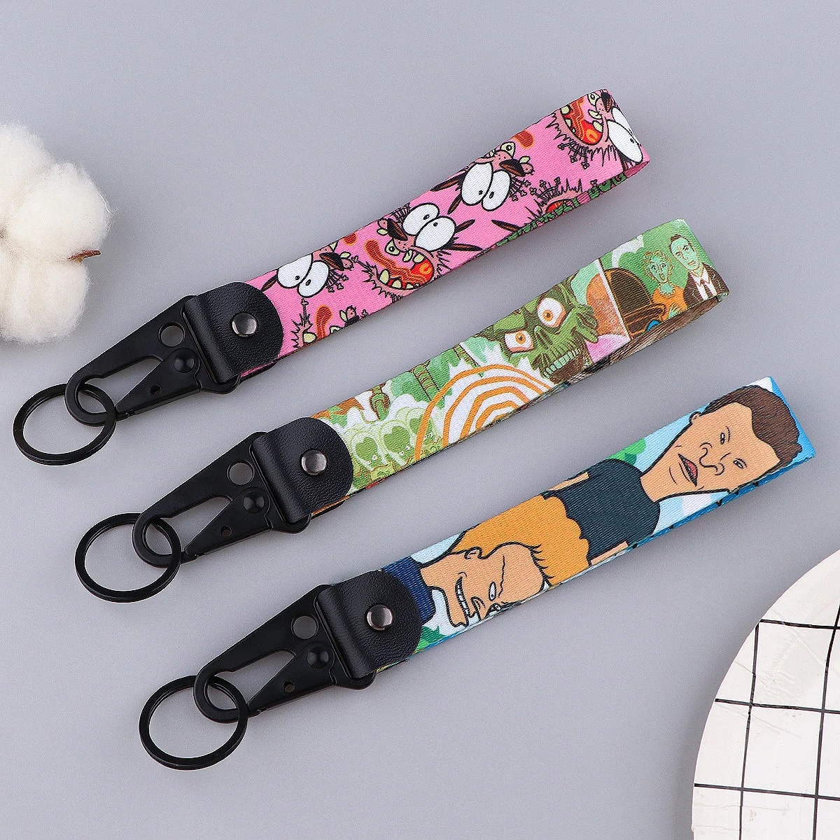 

Cartoon Cute Key Tag Keychains for Car Motorcycles Keys Holder Keyring Women and Men Novel Fashion Jewelry Accessories Gifts