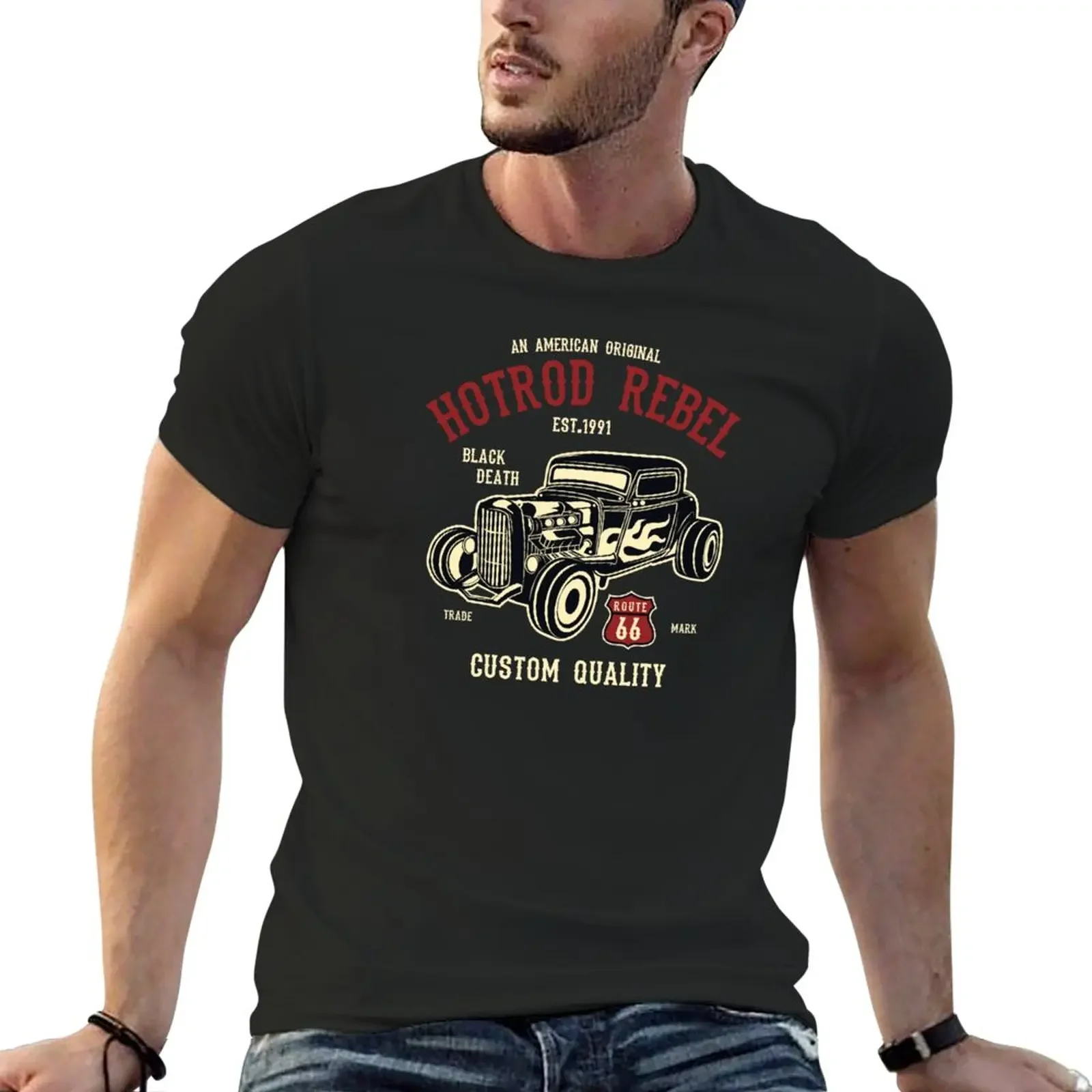 

HOT ROD T-Shirt boys animal print aesthetic clothes mens tall t shirts