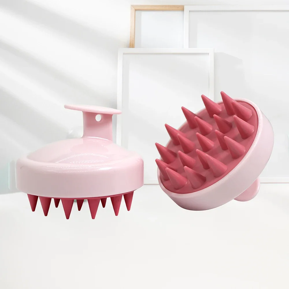 Silicone Shampoo Brush Head Scalp Massage Comb Body Massage Brush Bath Shower Brush Hair Washing Combs Salon Hairdressing Tools Best Sellers In Beauty & Health
