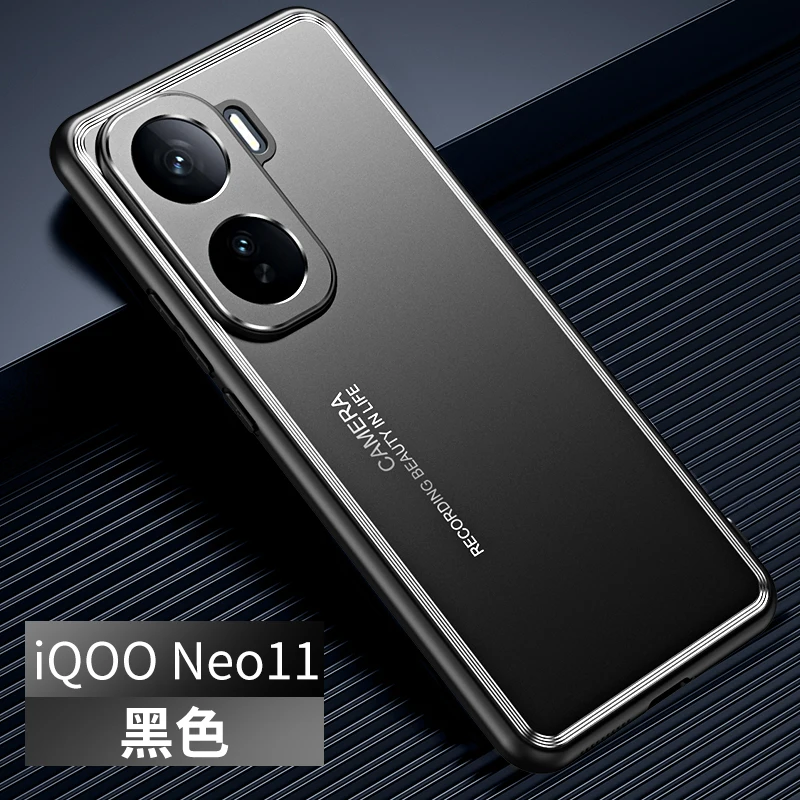 Luxury Anti-Fall Matte Hard Back Case with Camera Protection and Shockproof Design