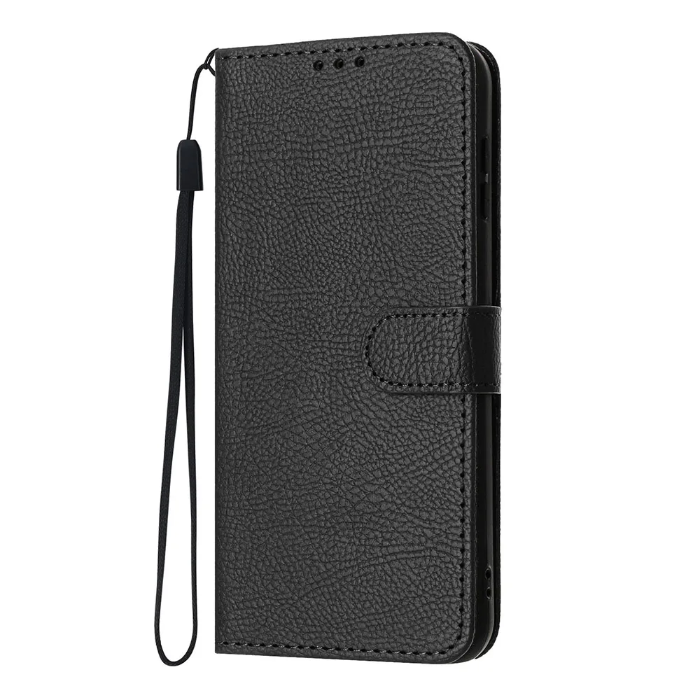 Leather Business Wallet Case with Card Slots and Flip Cover