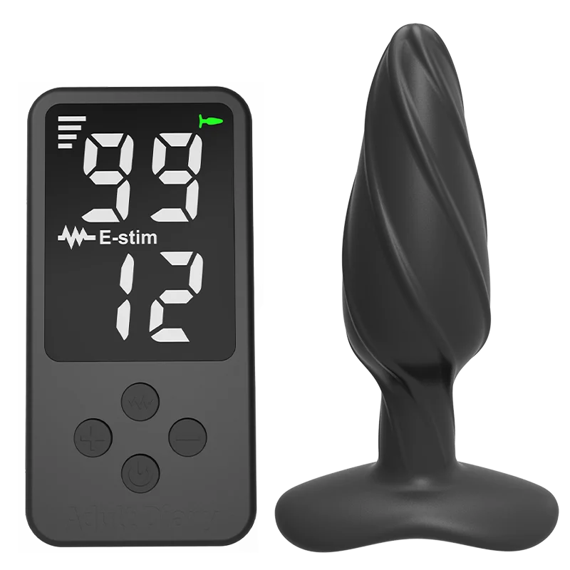 Electro Sex Toys Electric Sex Toys 99 Level Tazer Shocker Electric Shocker Prostate Massager Butt Plug Anal Plug Wireless Remote Sex Toys for Women Men Anal Ass
