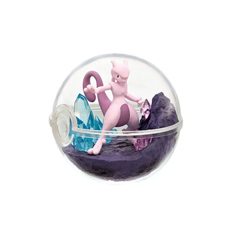 Фото Оригинальный RE-MENT Pokemon Botella En Miniatura Mewtwo Raikou Gardevoir Phanpy Anime фигурку модель орнамент игрушки №2