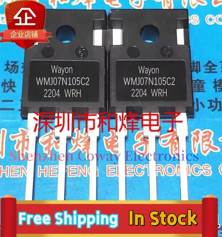 

10PCS-30PCS WMJ07N105C2 TO-247 MOS 7A/1050V In Stock Fast Shipping