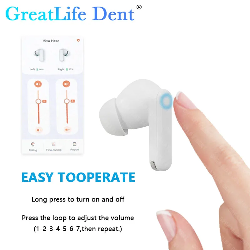 Rechargeable Invisible Hearing Aid Mini Wireless Sound Amplifier_voghion.com