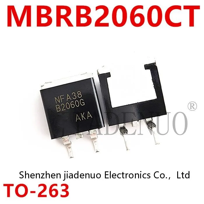 

(5-10 шт.) 100% новый набор микросхем MBRB2060CT B2060G TO-263