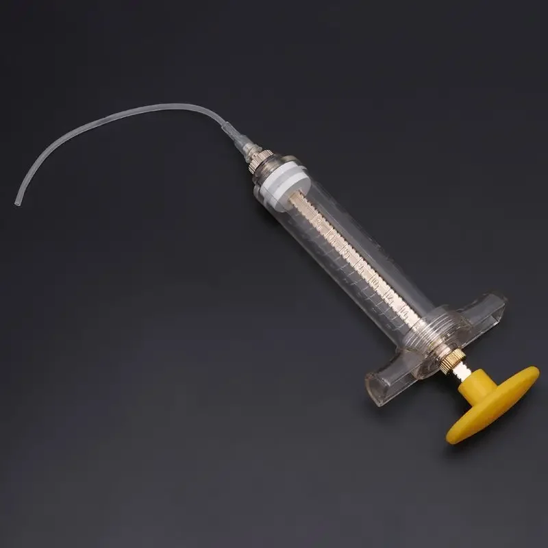 Hose Birds Feeding Injector Supplies GXMA Parrot Chick Feeder Copper Head Syringe Bird Feeder Aviary Bird Feeders