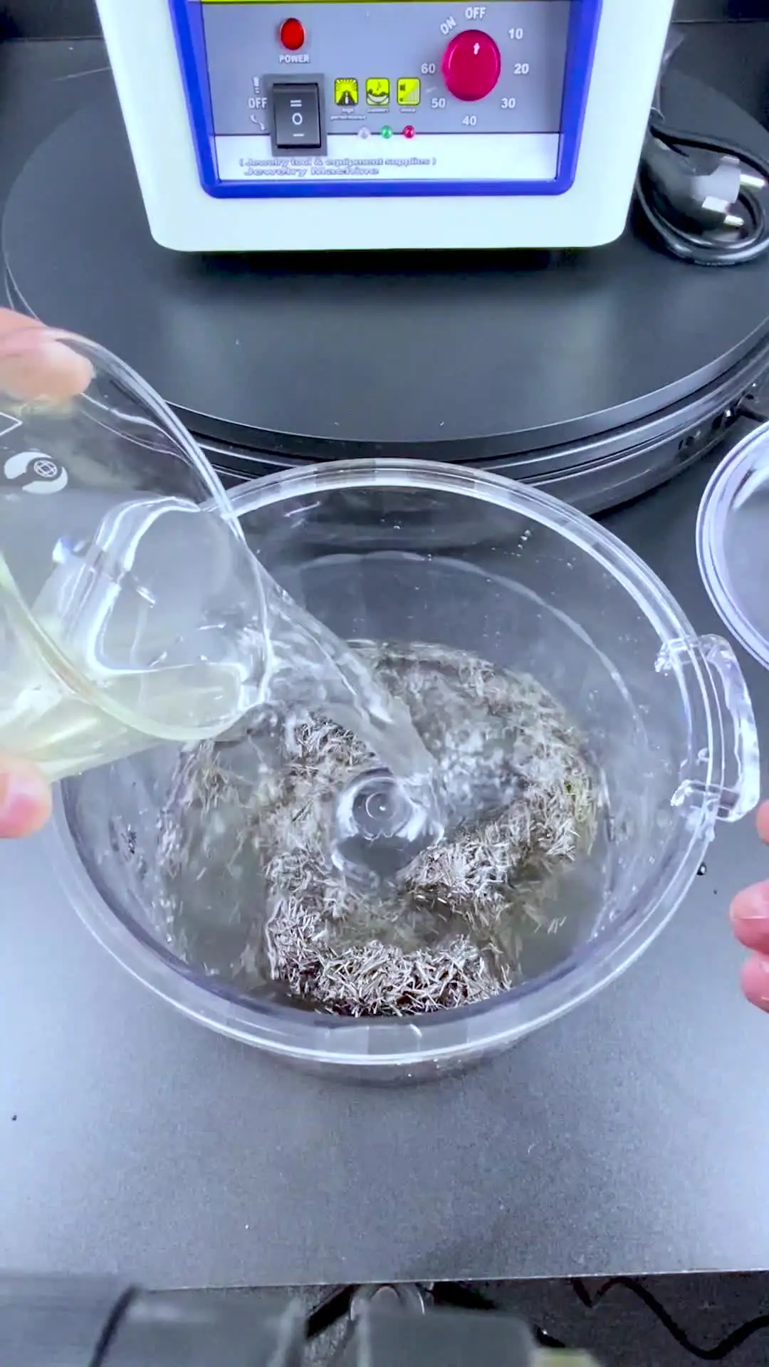 KT-185 磁気タンブラージュエリーポリッシャー 2000 RPM