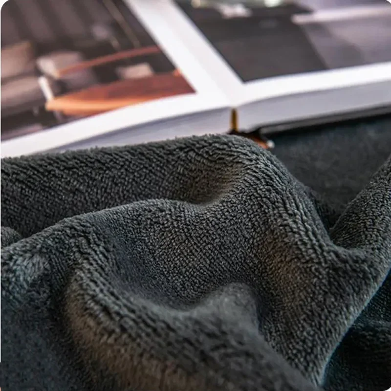 WASART Winter warm plush fitted sheet elastic mattress cover fluffy velvet fleece bed linen couple thermal double bed king size 3