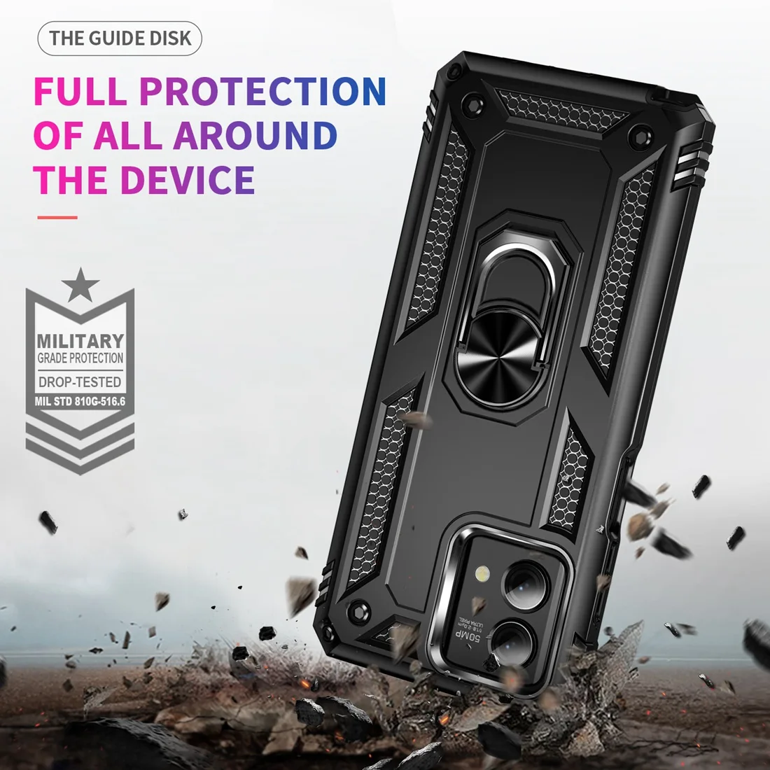 Shockproof Dual Layer Hard Cover Phone Case