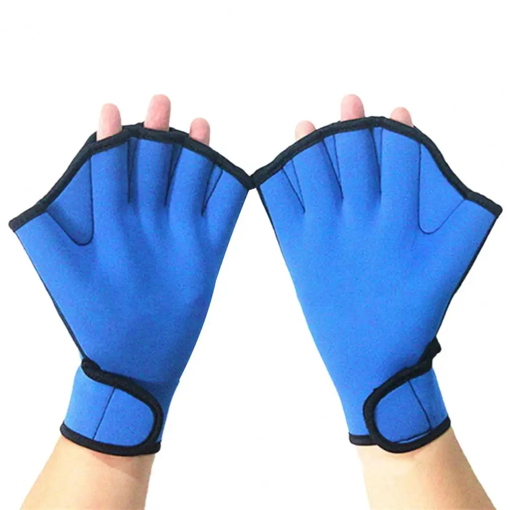 SwimmingDivingGlovesHalfFingerSwimmingGlovesSwimTrainingGloves