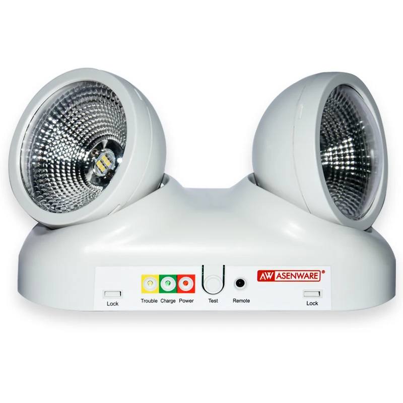 

Производитель, двойной точечный светодиодный аварийный светильник, настенный перезаряжаемый вывесной светильник