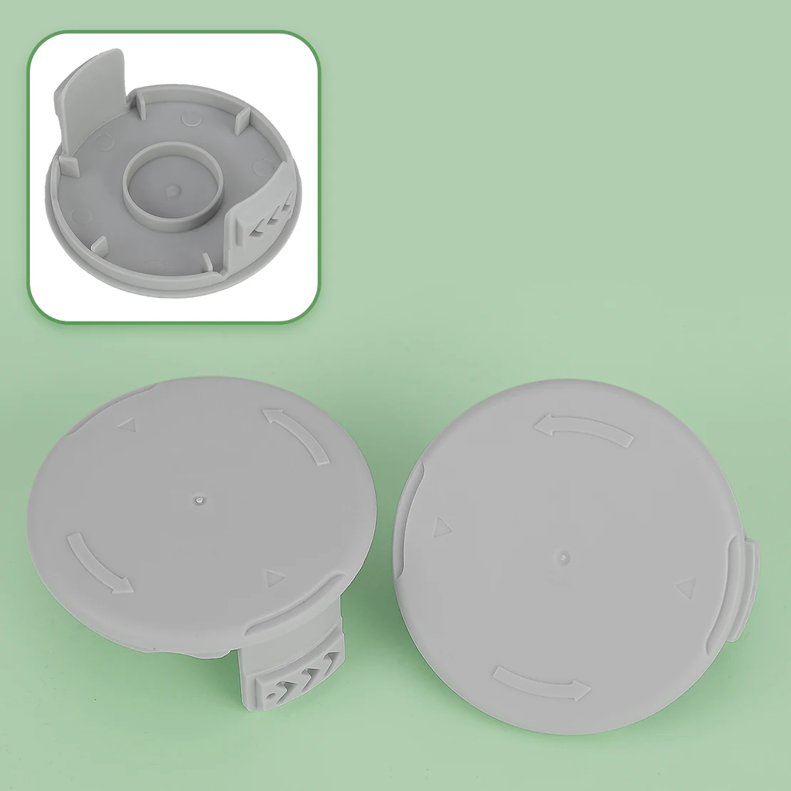

2 шт., крышка для катушки триммера, 993373001 AC14HCA 3411546-7G HM3411546BG, подходит для Ryobi 18 в 24 в 40 в P2002 RY40200 RY24200