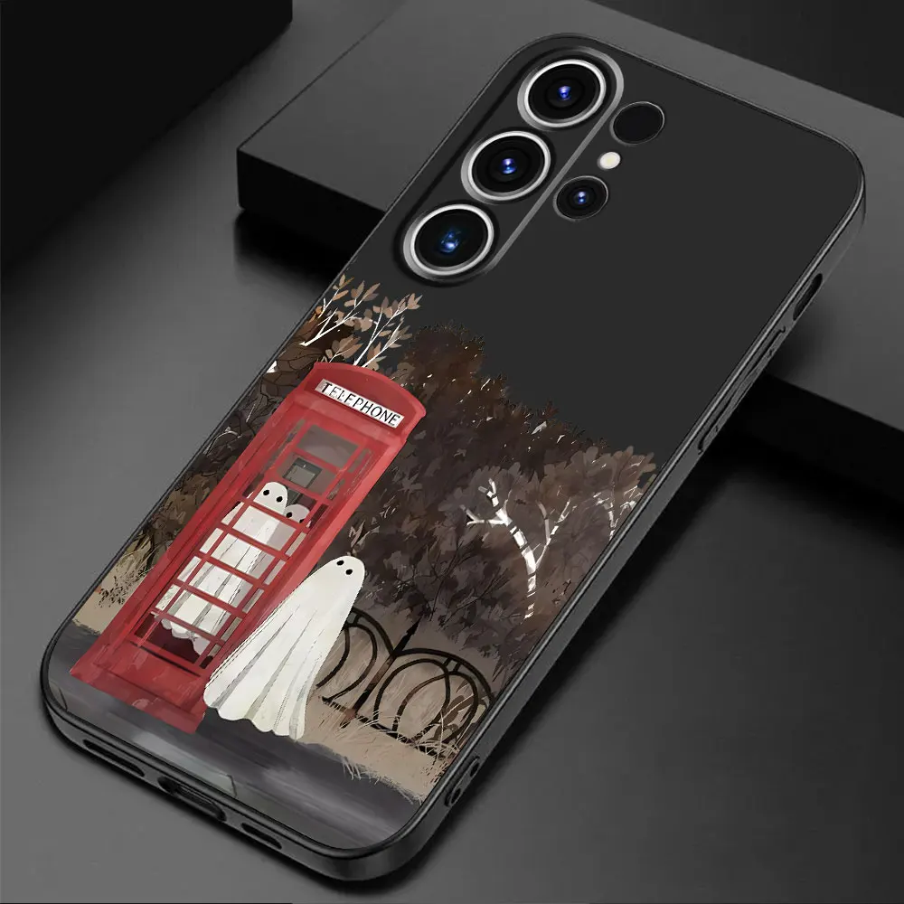 TPU Soft Shockproof Little Ghost Phone Case