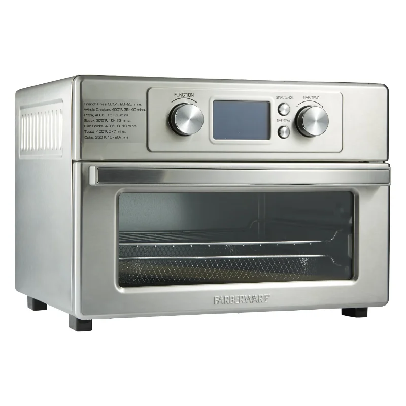 Farberware Brand 25L 6-Slice Toaster Oven with Air Fry, French