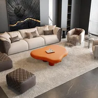 Cloud shaped coffee table, made of high-quality materials, easy to clean, excellent craftsmanship, living space coffee table 1