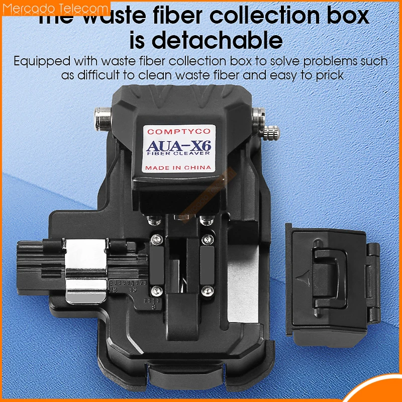 

High Precision AUA-X6 Fiber Cleaver Connector Optical Fiber Cleaver,Used in FTTX FTTH