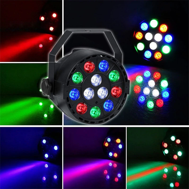 New Professional LED Stage Lights 18 RGBW PAR LED DMX Stage Lighting