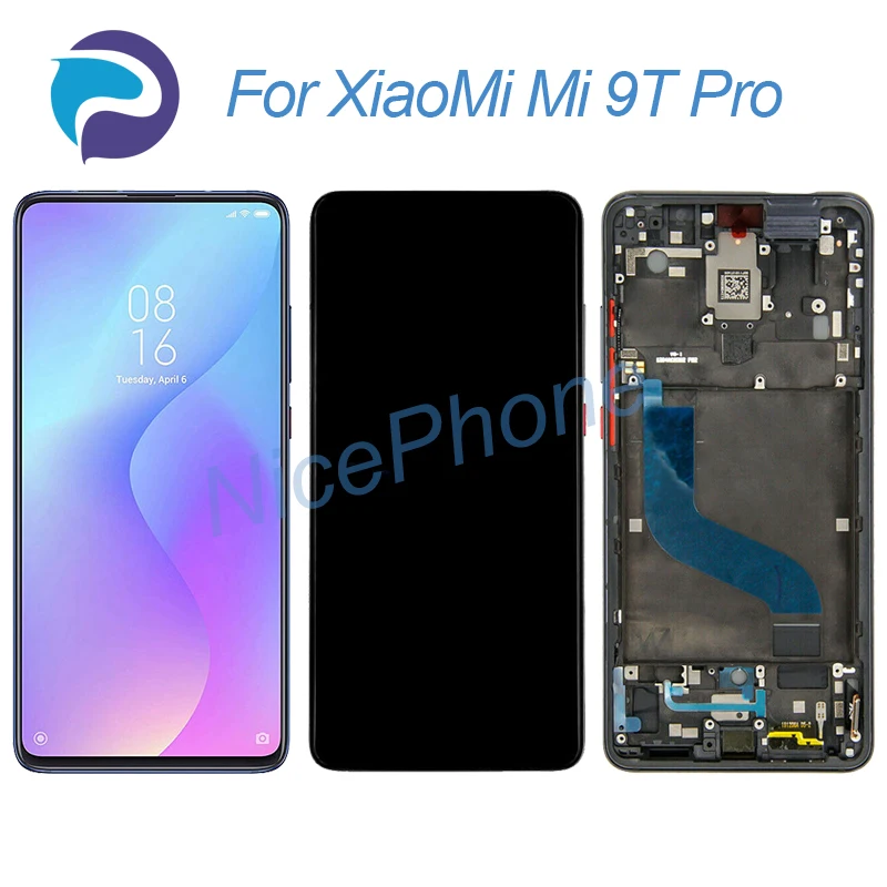 

ЖК-экран и сенсорный дигитайзер для XiaoMi Mi 9T Pro, дисплей 2340*1080 M1903F11G для XiaoMi Mi 9T Pro, ЖК-экран, дисплей