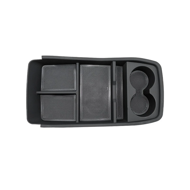 Car Accessories Container Center Storage Box Console Armrest Organizer Holder Phone Tray For Kia EV9
