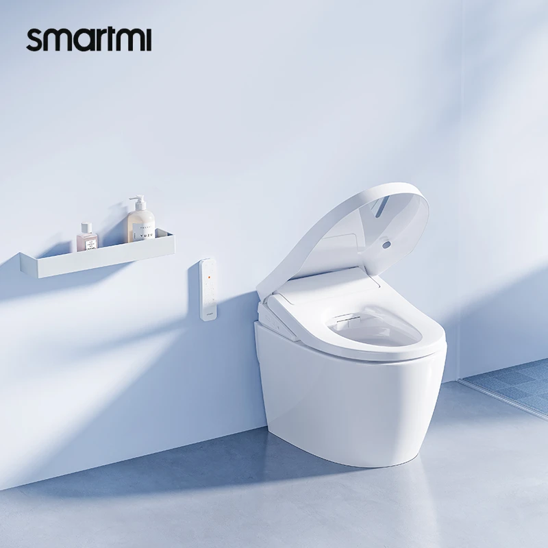 Smartmi Smart Toilet Seat Lid 2 Pro Electric Toilet Cover Automatic Induction Bidet Antibacterial Seat Temperature Adjustment водонепроницаемый наматрасник xiaomi deep sleep antibacterial and anti mite waterproof mattress cover 1 5m grey