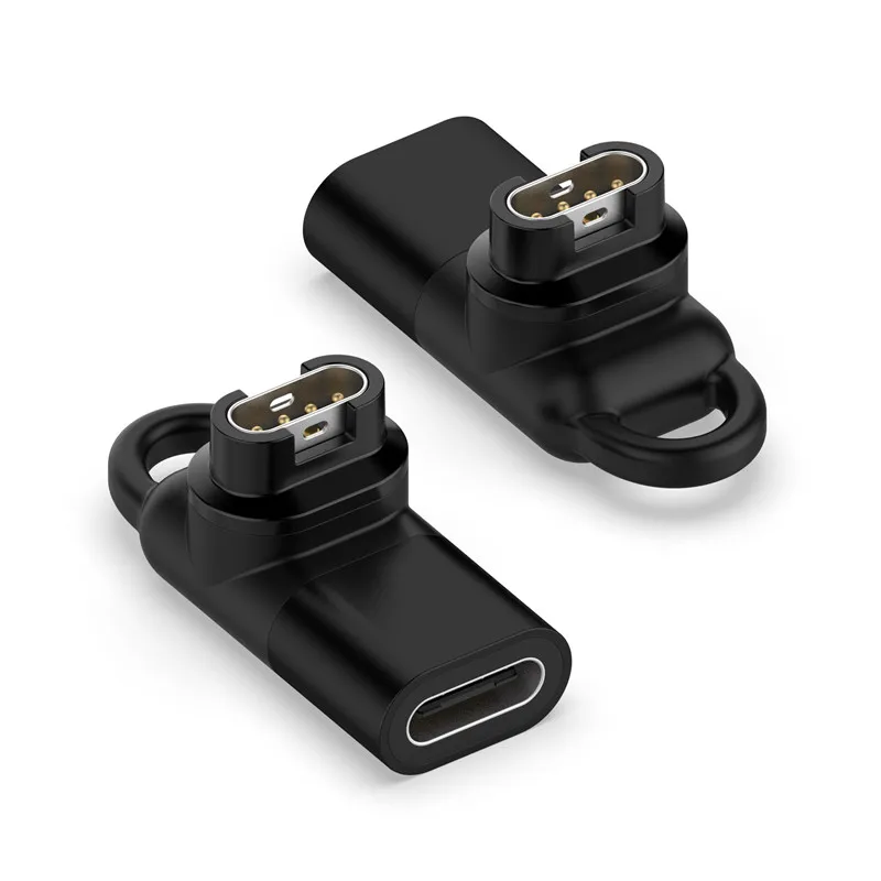 Type C/Micro/ios USB Female to 4pin Charger Adapter for Garmin Fenix 7/6/5 instinct 2S Venu 2 plus EPIX Watch Charging Converter