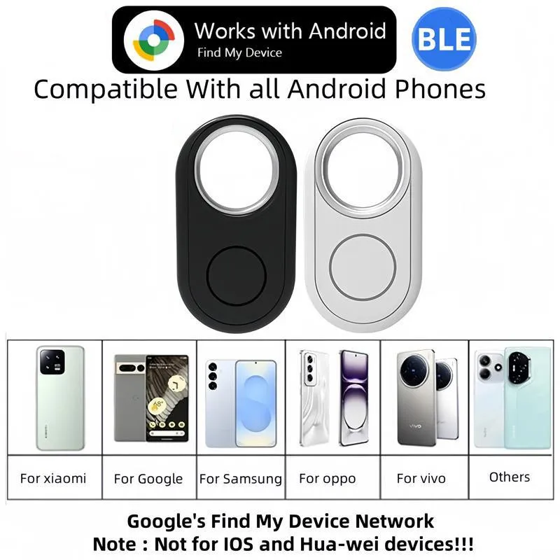 Bluetooth Smart Tag - GPS Locator & Item Finder for Keys, Pets, and Wallets
