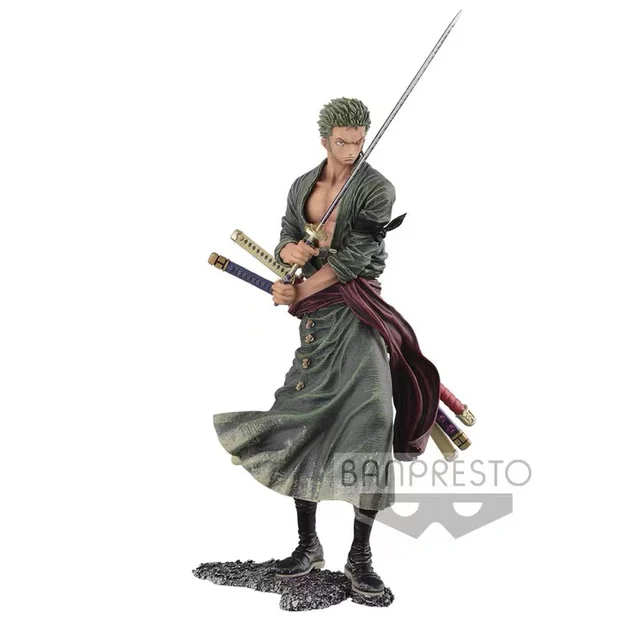 One Piece Three Swords Roronoa Zoro GK Figure Model Anime 39cm Statue  Exquisite Collection Toy Luffy Friend Action Figma - AliExpress